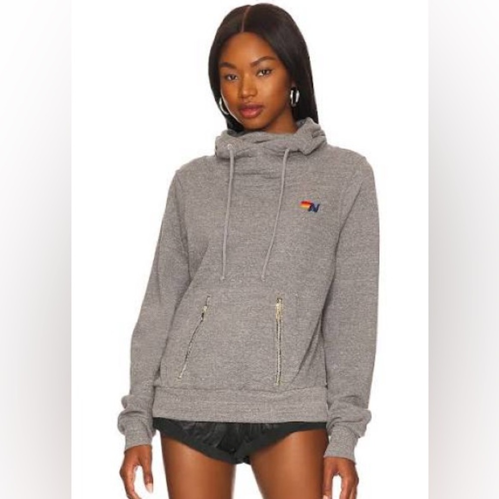 NINJA PULLOVER HOODIE - HEATHER GREY